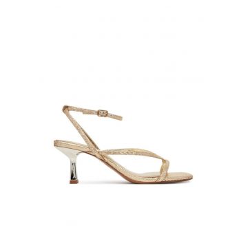 Sandale dama  14028308 - Piele ecologica - Auriu - Auriu