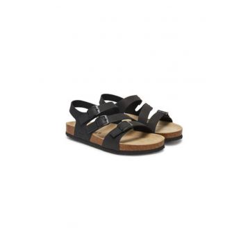 Sandale dama - 64316 -  Piele naturala - Negru