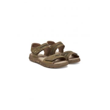 Sandale dama - 76808 -  Piele naturala - 41 EU - Kaki