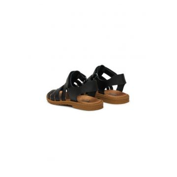 Sandale dama - 7889633 -  Piele naturala - 35 EU - Negru