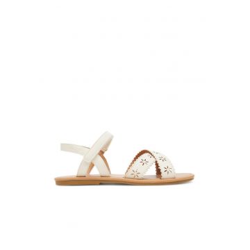 Sandale dama - 7937511 -  Piele ecologica - Ecru