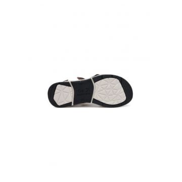 Sandale dama - 97302 -  Piele naturala - Bej