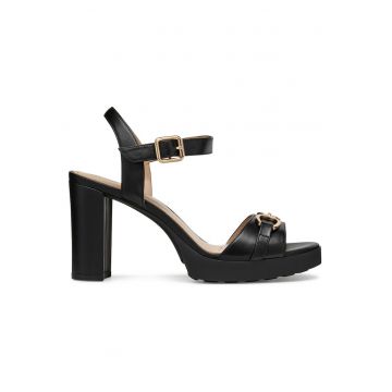 Sandale dama - D55B6A-000TU -  Piele naturala - Negru