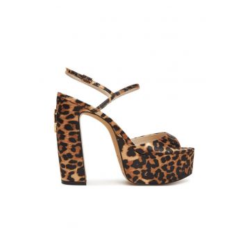 Sandale dama - FIRE -  Textil - Maro