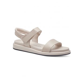 Sandale dama -  Piele naturala/Sintetic - Bej - Bej