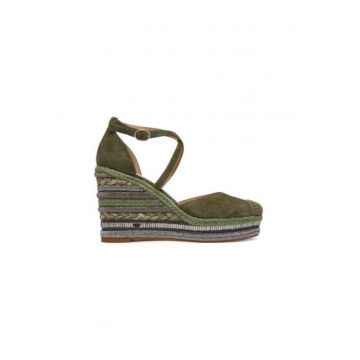 Sandale dama  V251016 - Piele naturala - Kaki Sandale dama  V251016 - Piele naturala - Kaki
