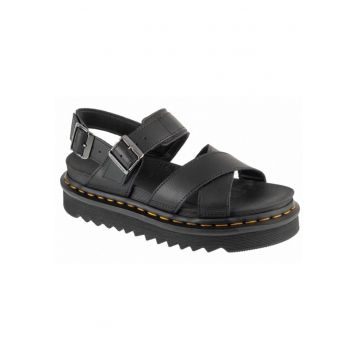 Sandale dama  Voss II - piele - negru