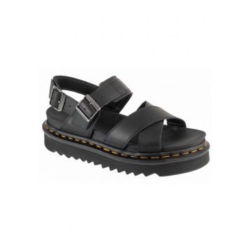 Sandale dama  Voss II - piele - negru Sandale dama  Voss II - piele - negru