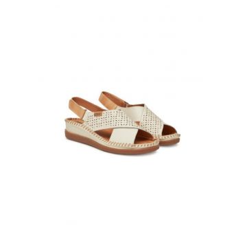 Sandale dama - W8K-0848C1 -  Piele naturala - Alb