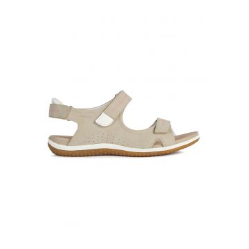 Sandale de piele ecologica cu velcro Sandale de piele ecologica cu velcro