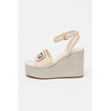 Sandale-espadrile wedge