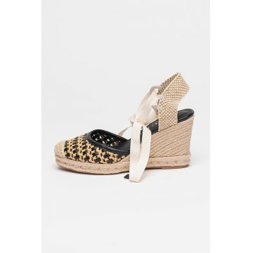 Sandale-espadrille wedge Sandale-espadrille wedge