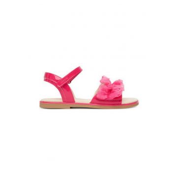 Sandale fete - 45629 -  Piele ecologica - Roz - Roz