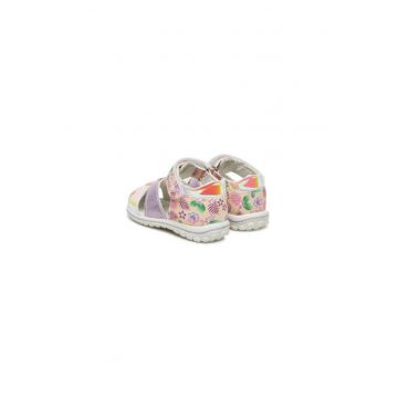 Sandale fete - 7864611 -  Piele naturala - Galben