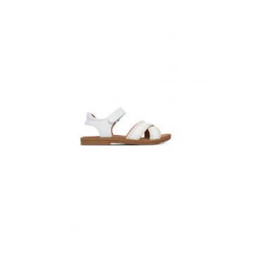 Sandale fete - 7889522 -  Piele naturala - 32 EU - Alb Sandale fete - 7889522 -  Piele naturala - 32 EU - Alb