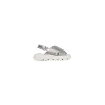 Sandale fete - 7938711 -  Piele naturala - Argintiu Sandale fete - 7938711 -  Piele naturala - Argintiu