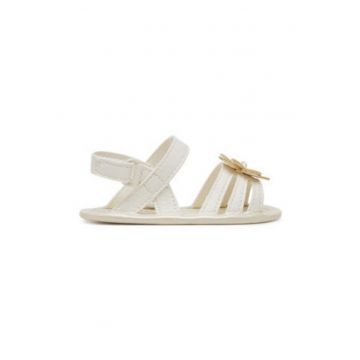Sandale fete - 9904 -  Piele ecologica - Ecru - Ecru