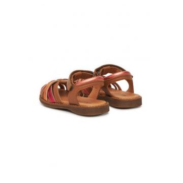 Sandale fete - G3150245-4 -  Piele naturala - Maro - Maro