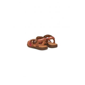 Sandale fete - G3150245-4 -  Piele naturala - Maro