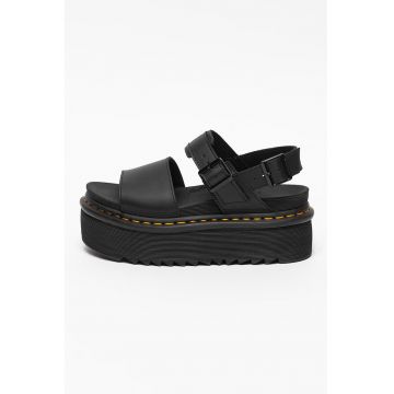Sandale flatform din piele Voss Sandale flatform din piele Voss