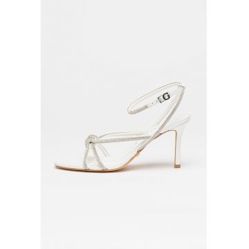 Sandale stiletto cu strasuri Sandale stiletto cu strasuri