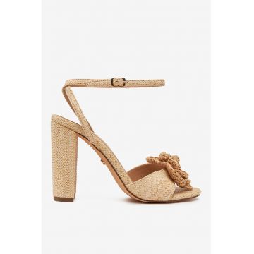 Sandale  Bej - Material Sintetic