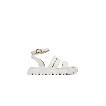 Sandale copii -  alb - piele ecologica -