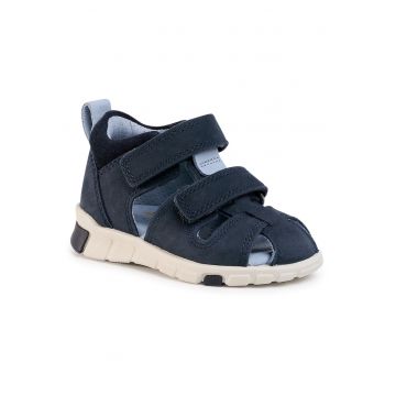 Sandale copii -  bleumarin - piele naturala - inchidere velcro -