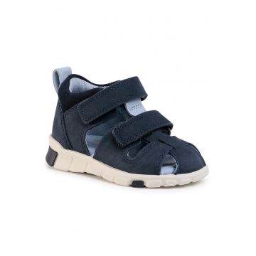 Sandale copii -  bleumarin - piele naturala - inchidere velcro - Sandale copii -  bleumarin - piele naturala - inchidere velcro -