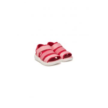 Sandale copii -  material textil - rosu - Sandale copii -  material textil - rosu -