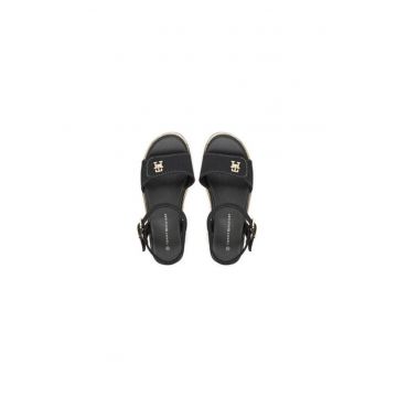 Sandale copii -  negru - material textil - Sandale copii -  negru - material textil -