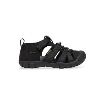 Sandale copii -  negru - material textil - Sandale copii -  negru - material textil -