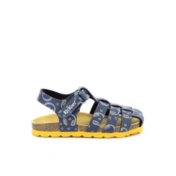 Sandale copii  Piele ecologica - Bleumarin
