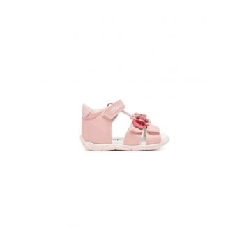 Sandale copii -  piele naturala - roz -