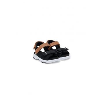 Sandale copii -  textil - negru - Sandale copii -  textil - negru -