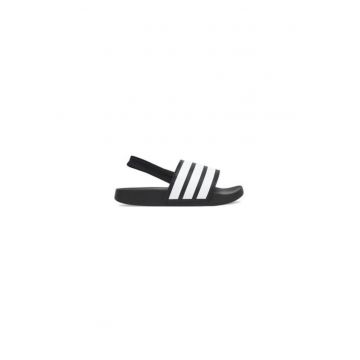 Sandale cu logo si bareta elastica Sandale cu logo si bareta elastica