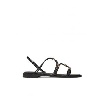 Sandale dama  13804480 - Piele naturala - Negru