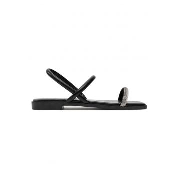Sandale dama  303569426 - Piele ecologica - Negru