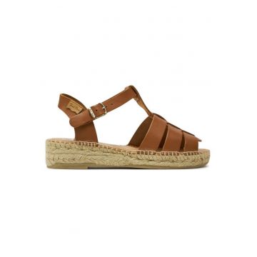 Sandale dama  303680985 - Piele naturala - Maro