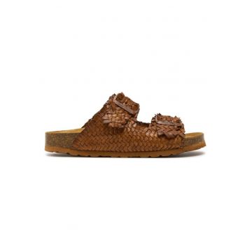 Sandale dama  303681142 - Piele naturala - Maro