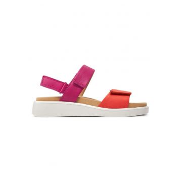 Sandale dama  303784614 - Piele naturala - Portocaliu