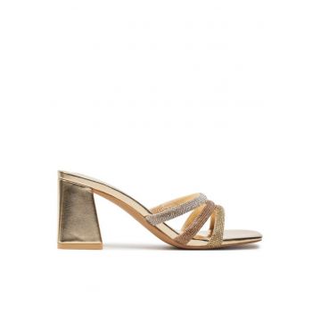 Sandale dama  303829926 - Textil - Auriu