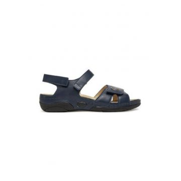Sandale dama -  305479037 - piele naturala - bleumarin