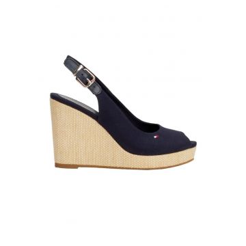 Sandale dama -  Piele naturala - Bleumarin -