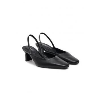 Sandale dama -  piele naturala - negru - Sandale dama -  piele naturala - negru -