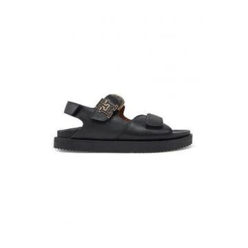 Sandale dama -  piele naturala - negru Sandale dama -  piele naturala - negru