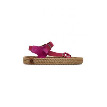 Sandale dama -  piele naturala - roz - Sandale dama -  piele naturala - roz -
