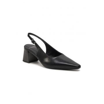 Sandale de dama -  piele naturala - negru -