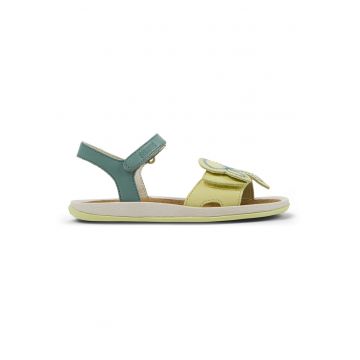 Sandale de piele Bicho Twins - Verde