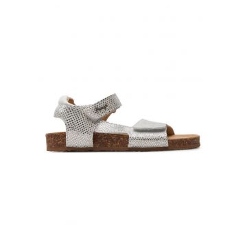 Sandale fete  304025679 - Piele naturala - Argintiu - Argintiu